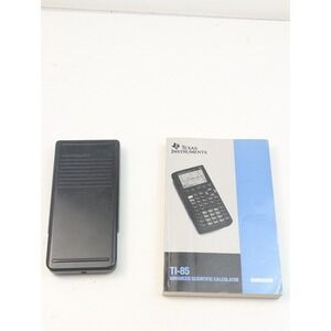 Texas‎ Instruments TI-85 Advanced Scientific Calculator with Guidebook & Cover